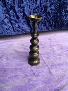 ブロンズ燭台６寸