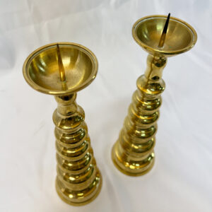 金燭台８寸　一対