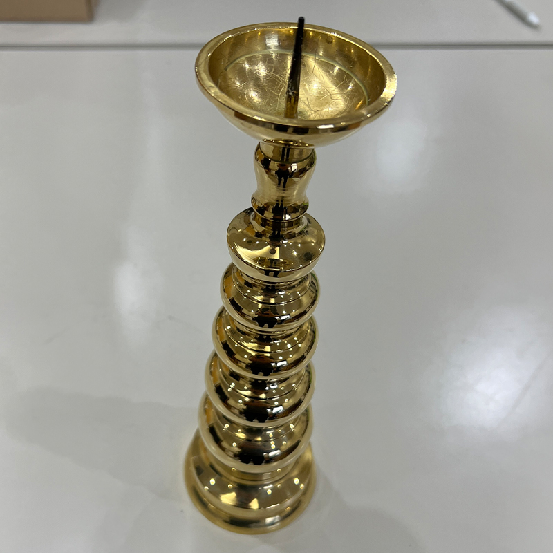 金燭台 8寸 - 画像 (3)