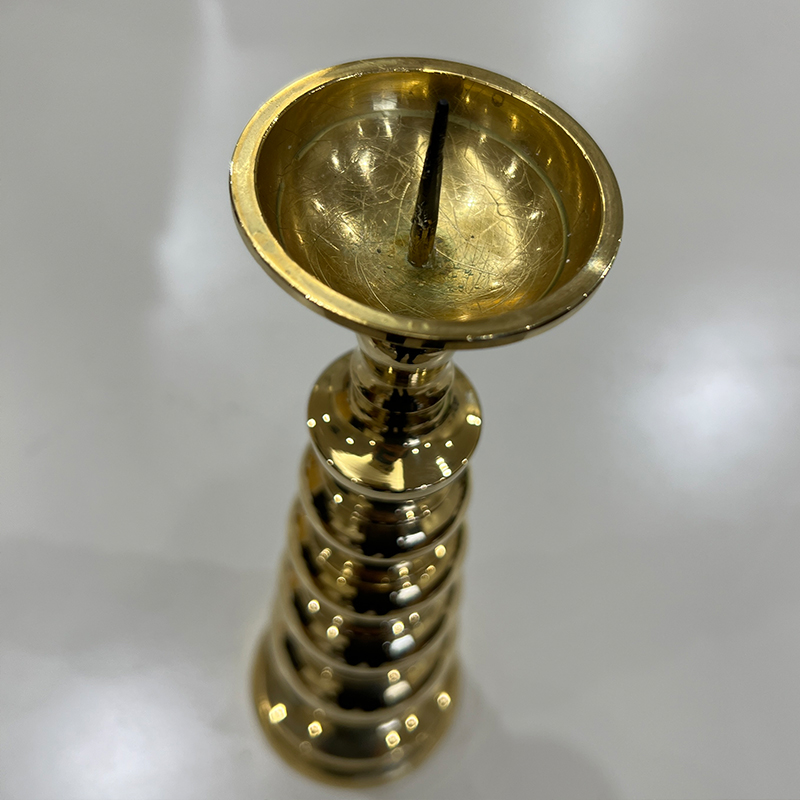 金燭台 8寸 - 画像 (2)