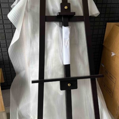 木製イーゼル（ダークブラウン）