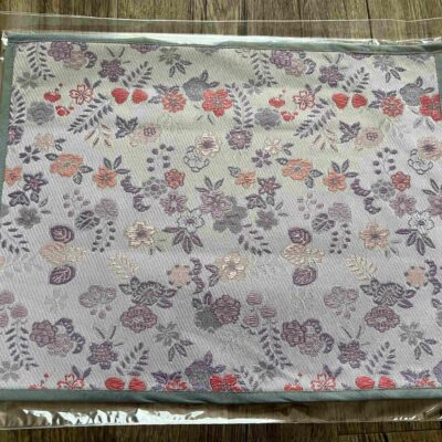 防炎マット金蘭ふじ　2枚セット
