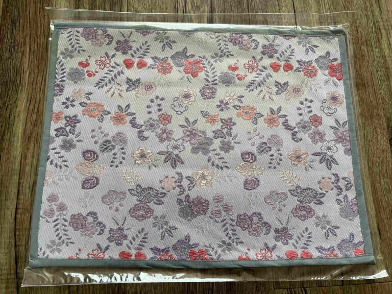 防炎マット金蘭ふじ　2枚セット