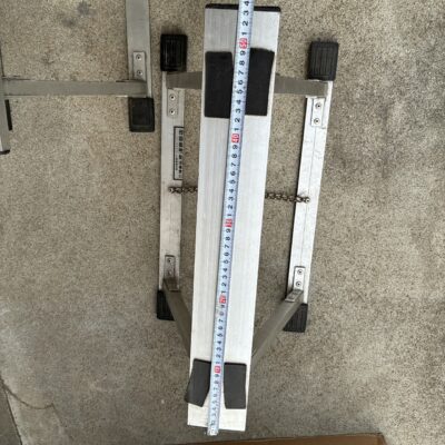 アルミ棺台　一対　高さ15ｃｍ