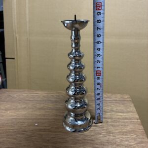 6寸燭台（銀）