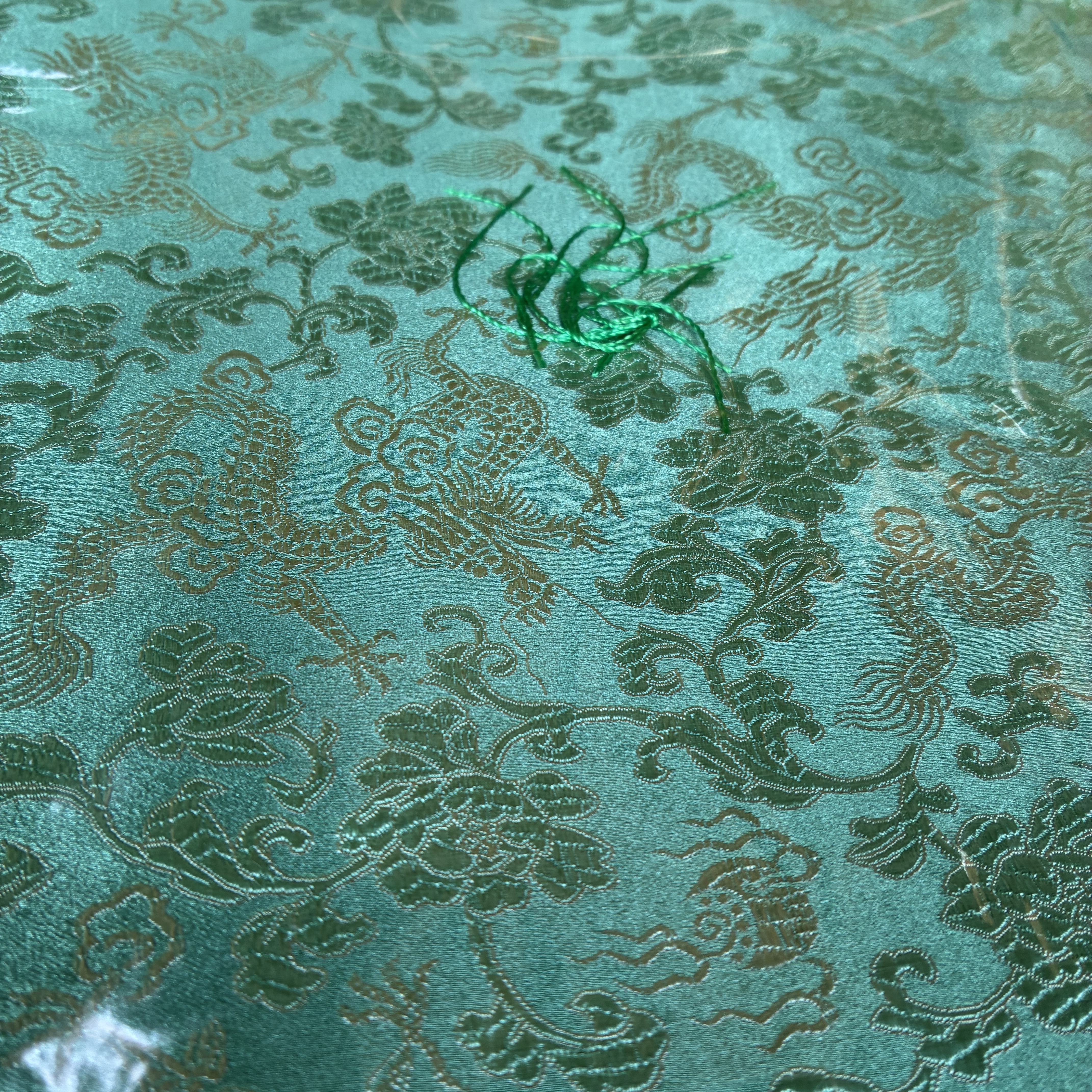 飾り座布団18点セット グリーン系 - 画像 (3)