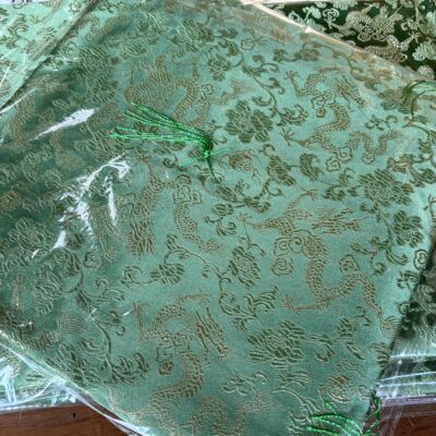 飾り座布団18点セット グリーン系