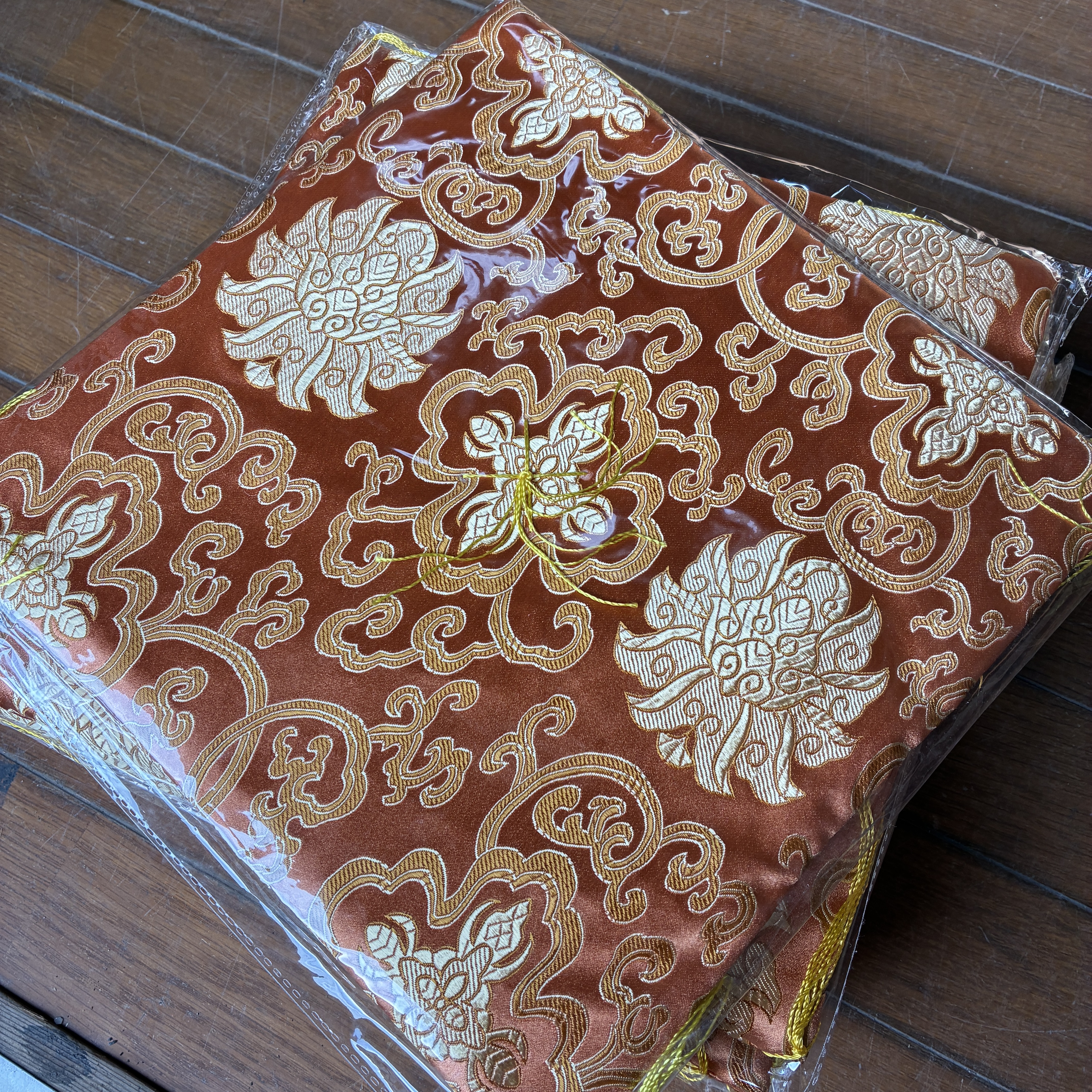 飾り座布団セット10点セット 赤系 - 画像 (3)