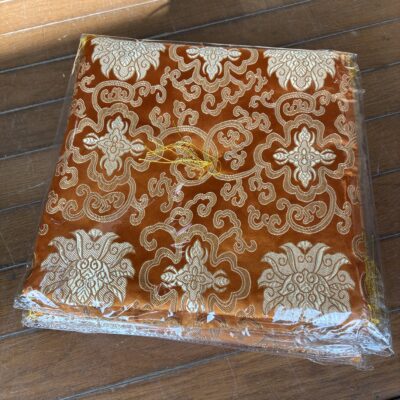 飾り座布団8点セット　オレンジ系