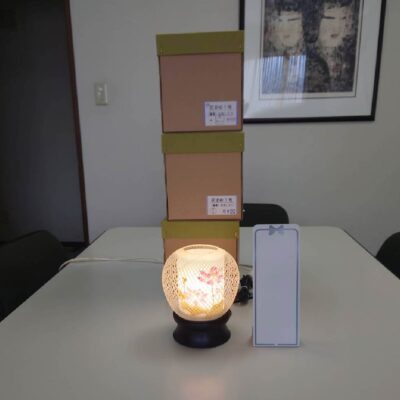 灯篭　花まゆ１号（白色LED）