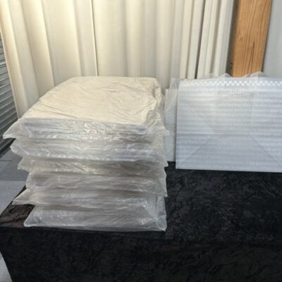 アレンジメント用　クリアバッグ　セット　【引き取り可】