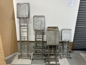 花台折り畳み式 フラワースタンド セット 【引き取り限定】